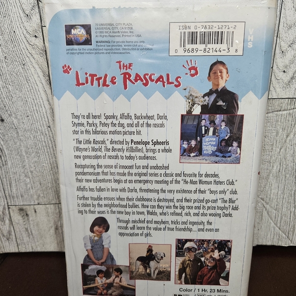 The Little Rascals VHS Mischief Loves Company! 1994 - Picture 5 of 6
